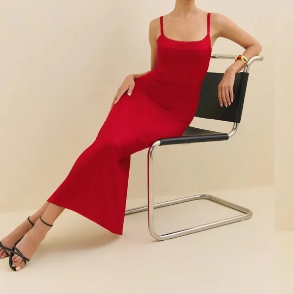 strapless open back dress HEIDI DRESS main image 1